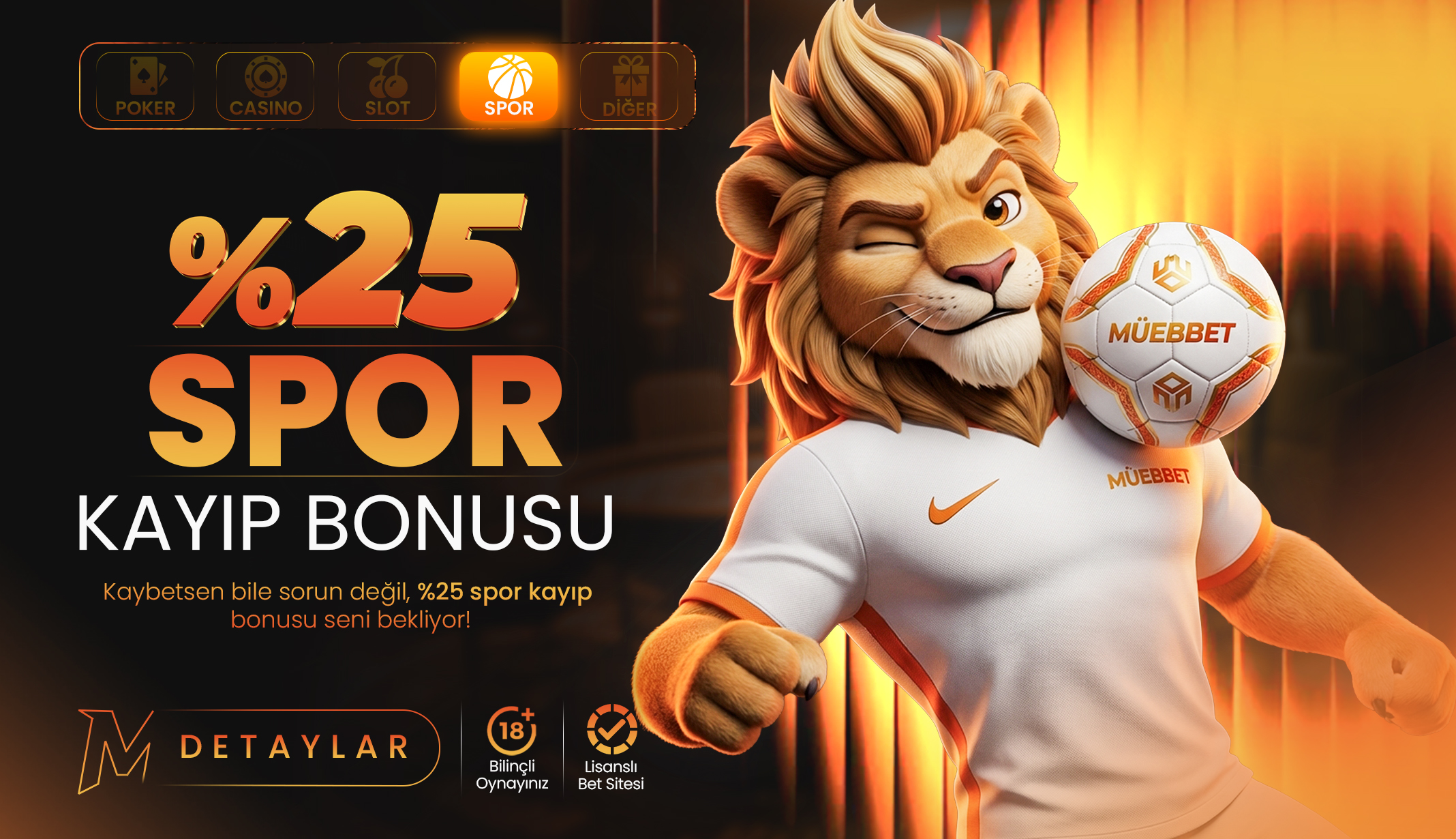Müebbet yüzde 25 spor kayıp bonusu
